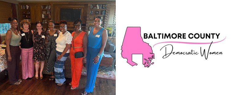 Yvonne Harper with Baltimore County Democratic Women